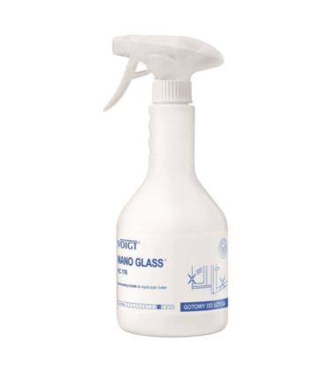 Nowoczesny środek do mycia szyb i luster 600ml Nano Glass VC176 Voigt