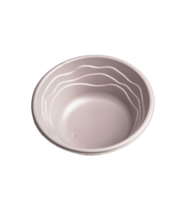 Miska wielorazowa szara PP 400ml 20szt Guillin
