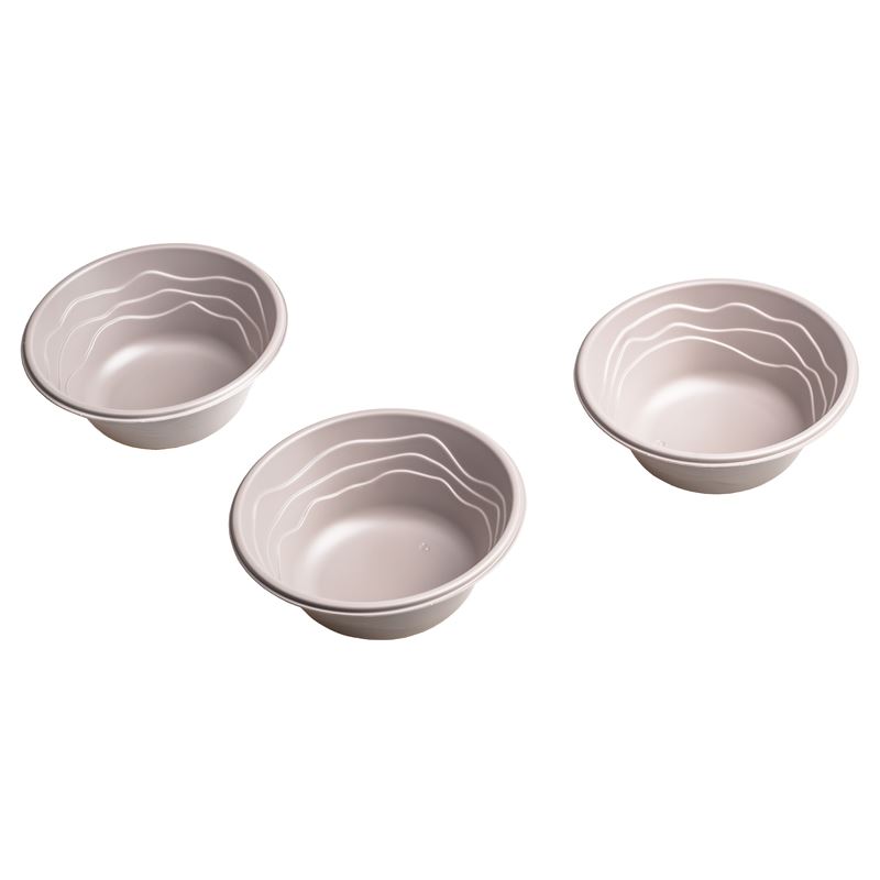Miska wielorazowa szara PP 400ml 20szt Guillin