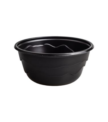 Miska wielorazowa czarna PP 750ml 20szt Guillin