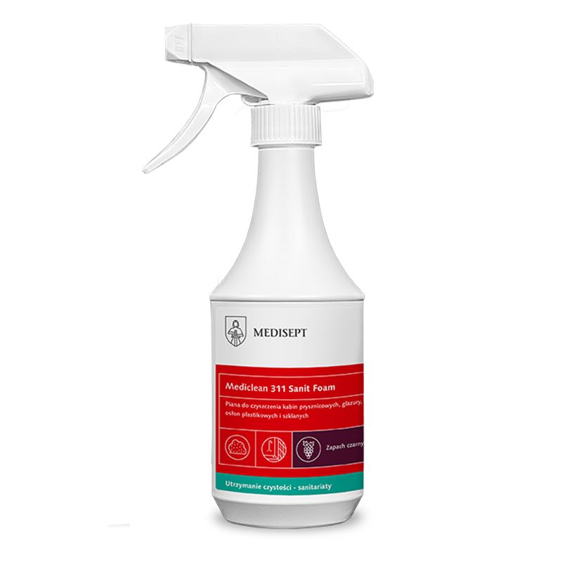 Pianka aktywna do mycia kabin prysznicowych MC311 Foam 500ml