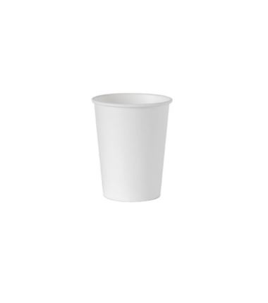 Kubek papierowy fi69 180ml biały 50szt Plastic Free