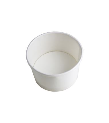 Miska pap. do lodów 80ml biała a'50 [O]