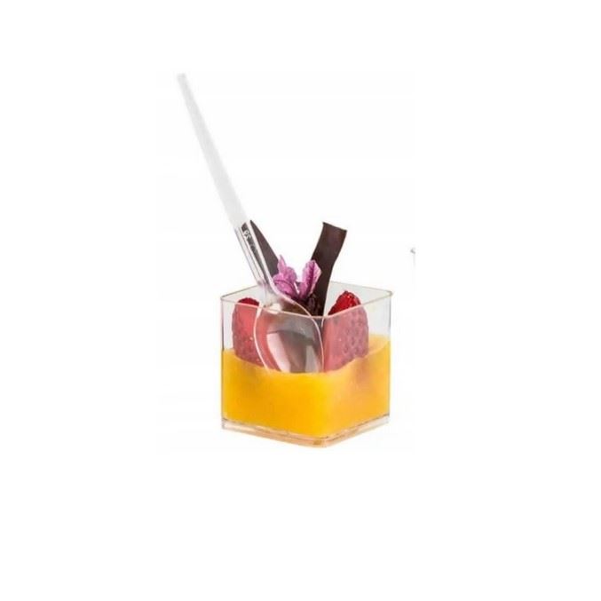 Pojemnik na przekąski fingerfood PS 55ml 47x47x42mm 30szt