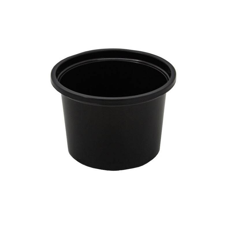 Pojemnik PP fi70 100ml czarny D-7100C 100szt