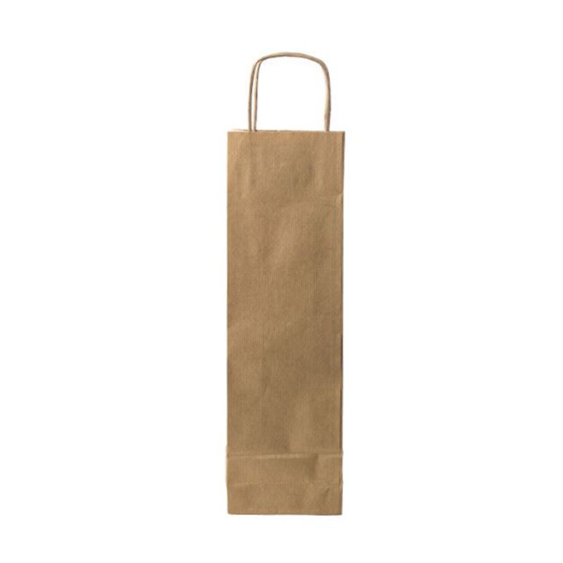 Torba papierowa brązowa z uchem skrętnym 160x80x390 25szt