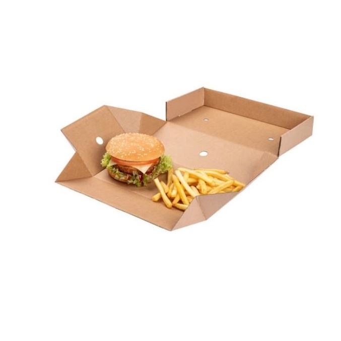 Pudełko burger box rozkładane 245x120x100mm 100szt