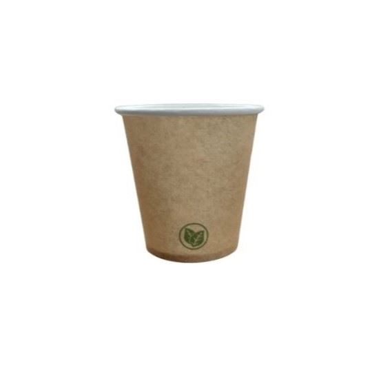 Kubek papierowy 100ml kraft 50szt