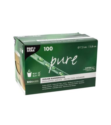 Tekturowa opaska na kubki 200-300ml 100szt