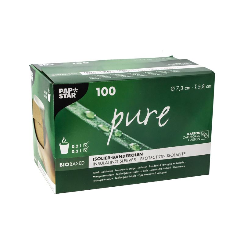 Tekturowa opaska na kubki 200-300ml 100szt