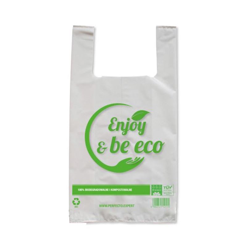 Reklamówki biodegradowalne 30x55cm 18my 50szt