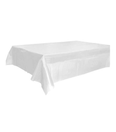 Obrus foliowy biały 120x140cm 1szt