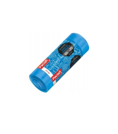 Worek LDPE 60l do segregacji niebieski 20szt