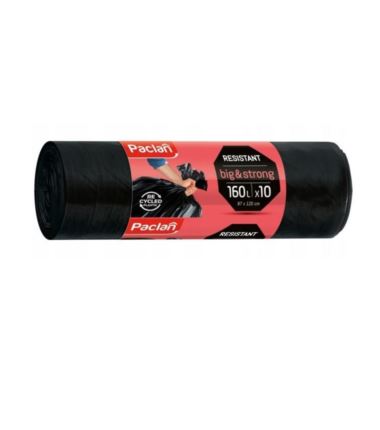 Worki na śmieci 160l czarny Big&Strong 10szt