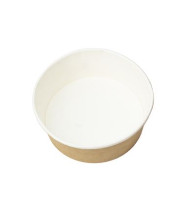 Miska papierowa na sałatkę 1100ml 184mm kraft 50szt