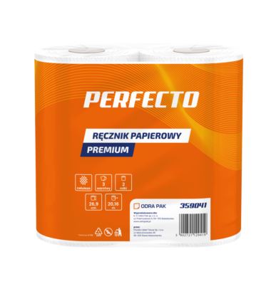 Ręcznik kuchenny na rolce Premium 2szt Perfecto