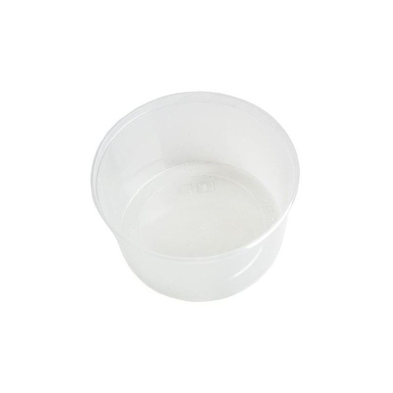 Pojemnik okrągły transparentny PP na zupy 125 mm 500 ml a'50 PRE125/500C Guillin