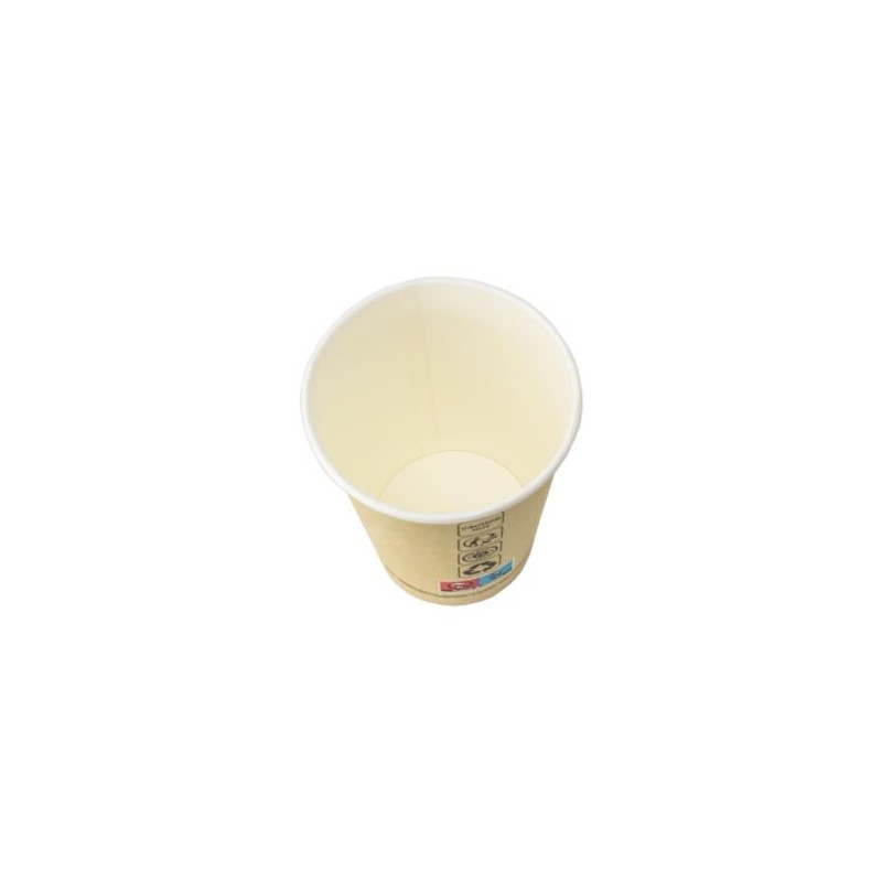Kubek papierowy kraft 300ml fi 90mm a'50 Guillin