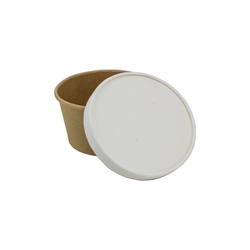 Pokrywka biała do pojemników fi115 a'50 Enjoy Eat&Go