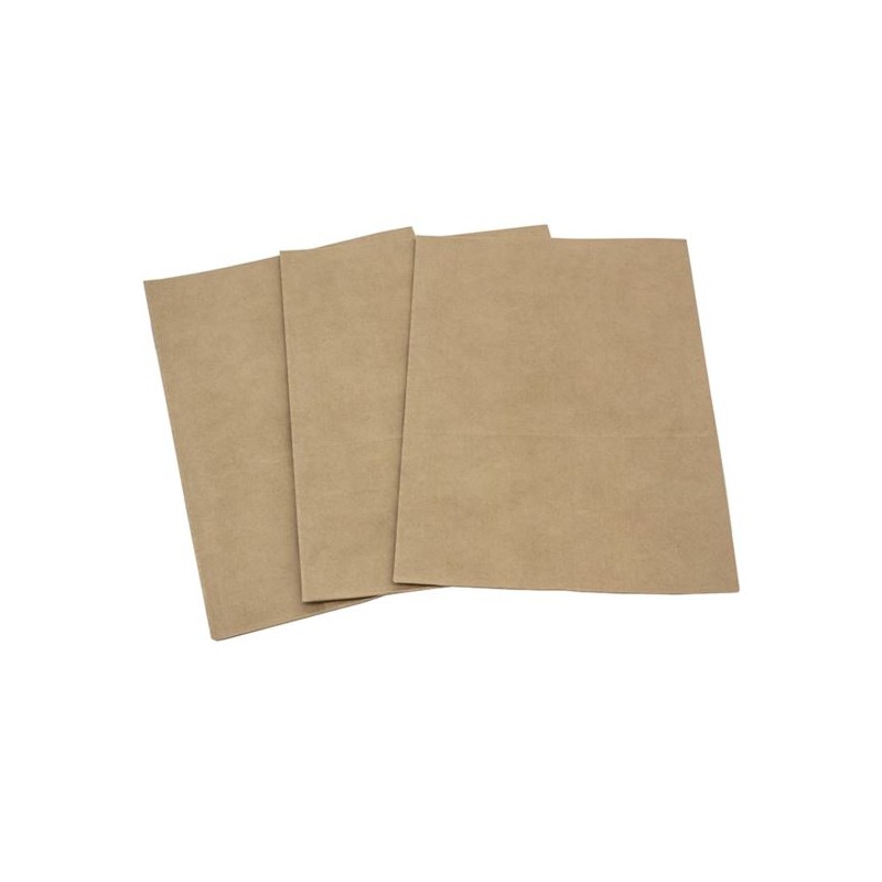 Torebka papierowa klockowa brązowa 280x160x420 a'250
