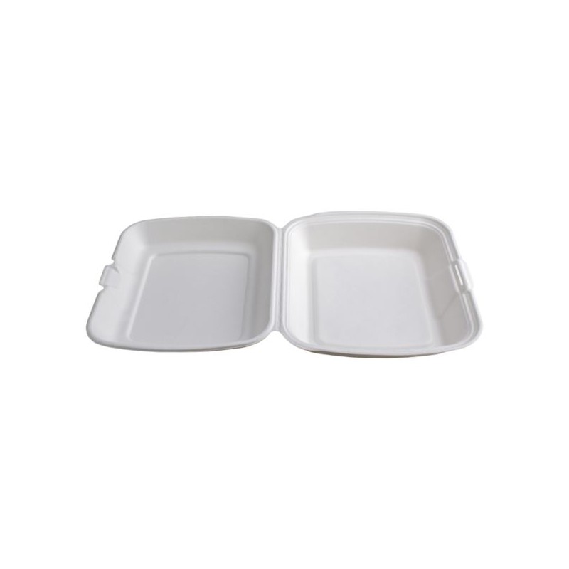 Pojemnik lunch box 1-dzielny BIO z trzciny cukrowej 230x205x40 a'50